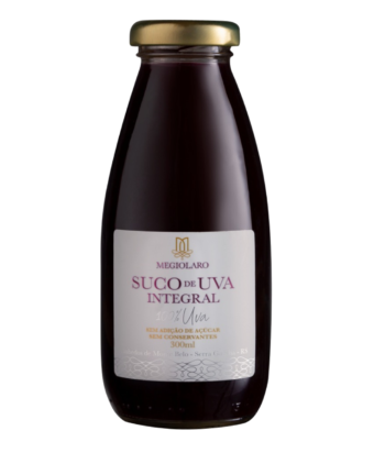 Suco de Uva Integral. 300ml - 12 unid.